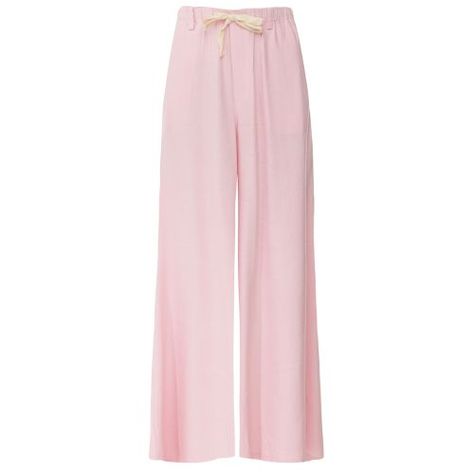 Light Pink Pants, Bustling City, Bohemian Aesthetic, Colour Light, Pink Pants, Light Summer, Linen Pants, Summer Season, Wide Leg Trousers