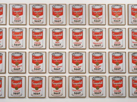 Tomato Rice Soup, Moma Nyc, Warhol Paintings, Campbell's Soup Cans, Warhol Art, Consumer Culture, Asparagus Soup, Celery Soup, Max Ernst