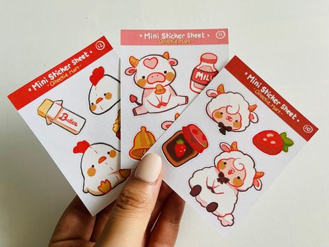 Discover The Best Professional Services in Graphic Design, Digital Marketing, Animation, Writing, and More Sticker Sheet Design, Sticker Sheets Aesthetic, Album Concept, Kawaii Illustration, Sticker Ideas, Phone Stickers, Cute Easy Drawings, Cut Stickers, Animal Stickers