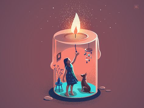 Lock Photography, Ranganath Krishnamani, Candle Illustration, Indian Illustration, Wallpaper Illustration, 광고 디자인, Creatures Art, رعب نفسي, Liquid Ink