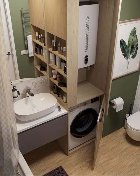 Laundry Room Closet Organization, Clean Laundry Room, Laundry Renovation Ideas, Laundry Room Decorations, Room Closet Organization, Laundry In Kitchen, Laundry Bathroom Combo, Laundry Closet Organization, Cabinets Laundry Room