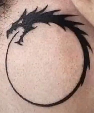 Dragon Tattoo Circle, Circle Tattoos, Dragon Tattoo, Tattoos, Quick Saves