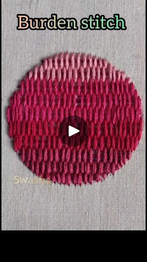 Couching Stitch Embroidery, Burden Stitch, Couching Stitch, Stitch Embroidery, Embroidery And Stitching, Embroidery Stitches, Stitching, Audio, Embroidery