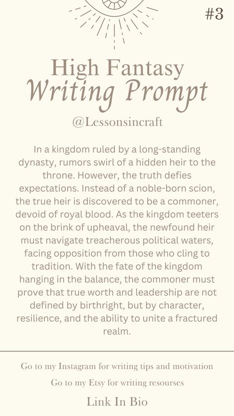 Writing Prompt Template, Fantasy Prophecy Ideas, Role Play Plots Writing Prompts, Fantasy Lore Ideas, Au Story Ideas, Prophecy Ideas, Plot Prompts Story Ideas, Royalty Story Ideas, Fantasy Story Aesthetic