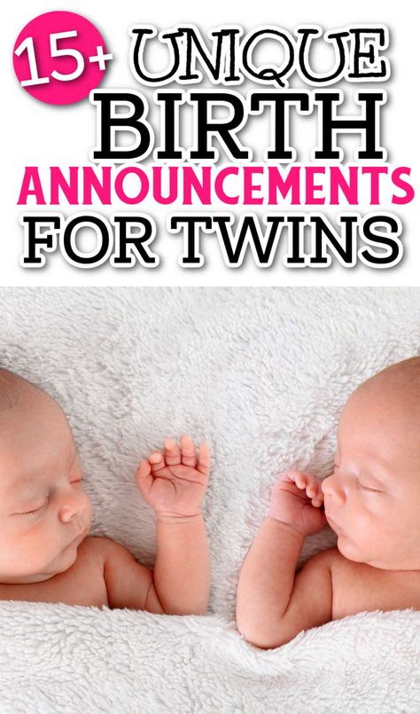 Looking for some unique twin birth announcement ideas? Look no further than these cute and fun ideas to welcome your babies to the World. Twins Arrival Announcement, Birth Announcement For Twins, Twin Arrival Announcement, Twins Birth Announcement Ideas, Twin Hospital Announcement, Twin Birth Announcement Hospital, Twins Announcement Ideas, Twin Baby Announcements Ideas, Twin Announcement Ideas