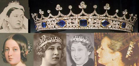 Royal Jewels of the World Message Board: Re: Queen Victoria's sapphire tiara pics Sapphire Tiara, Royal Family Jewels, Princesa Real, Vintage Tiara, Tiaras Jewellery, Royal Tiaras, Historical Jewellery, Diamond Tiara, Royal Queen