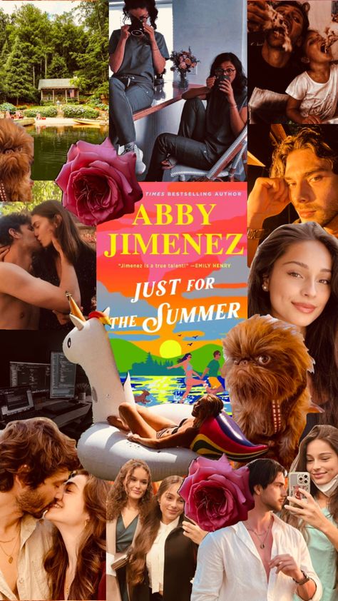 The Summer Aesthetic, Emma Grant, Abby Jimenez, Summer Books, Romantic Books, Reading Journal, Writing Styles, Contemporary Romances, Book Characters