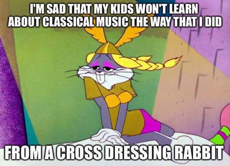 Bugs Bunny Memes, Random Jokes, Demotivational Posters, Rabbit Rabbit, Some Jokes, Domestic Goddess, Music Humor, Epic Fails, Classic Cartoons