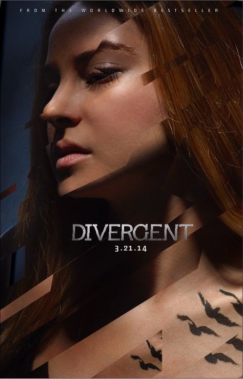 Divergent Cover, Post Apocalyptic Movies, Tris Prior, Character Posters, Divergent Series, Poster Ideas, Insurgent, Movie Collection, Divergent