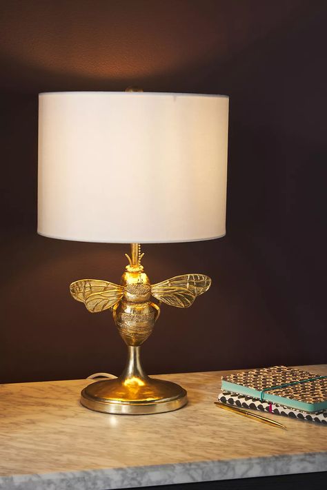 Bumblebee Table Lamp | Anthropologie Women Cave, Summer Room, Outdoor Entryway, Bathroom Modern, Decorating Home, Entryway Ideas, Display Table, Decor Wallpaper, Up House