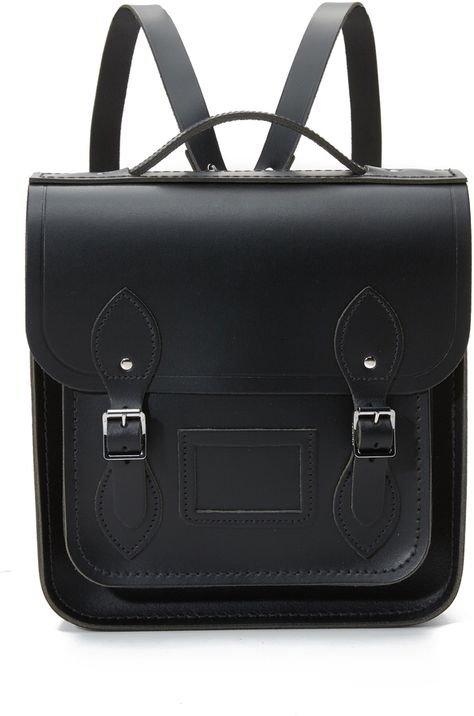 Cambridge Satchel Small Portrait Backpack for Back to School! Cambridge Satchel Backpack, Wednesday Addams Backpack, Leather Satchel Backpack, Wednesday Backpack, Everyday Handbags For Women, Backpack Png, Small Black Leather Backpack, Everyday Handbags, Black Satchel Bag