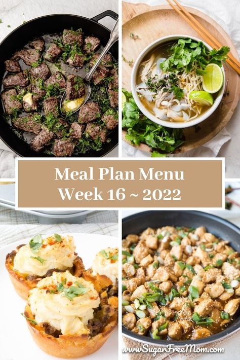 Low-Carb Keto Fasting Meal Plan Menu Week 16 Low Carb Meal Plans, Carolyn Ketchum, Keto Karma, Fasting Meal Plan, Keto Fasting, Great Meals, Low Carb Meal, Low Carb Meal Plan, Steak Bites