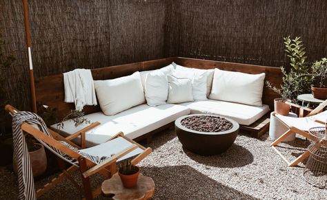 DIY Outdoor Couch Porch Couch, Diy Outdoor Couch, Outdoor Couch Cushions, Outdoor Couch Diy, Backyard Pool Deck, Outdoor Sectional Couch, Restoration Hardware Style, Restoration Hardware Inspired, Yard Furniture