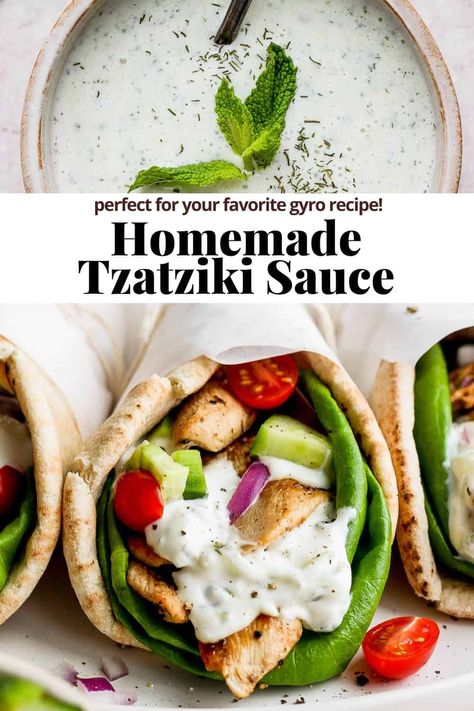 Tzatziki Sauce Traditional Tzatziki Sauce Recipe, Tetzikki Sauce Recipe, High Protein Tzatziki, Home Made Tzatziki Sauce, Tezikki Sauce, Greek Taziki Sauce Recipe, Tizekki Sauce, Tsaziki Recipe, Tziki Sauce Recipe