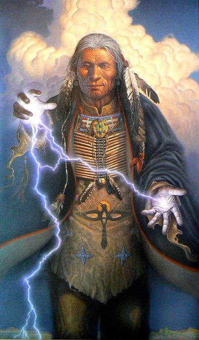 Medicine-Man’s Power Native American Mythology, Red Eagle, Native American Wisdom, Native American Paintings, Native American Artwork, Art Tumblr, Native American Peoples, American Painting, Native American Heritage