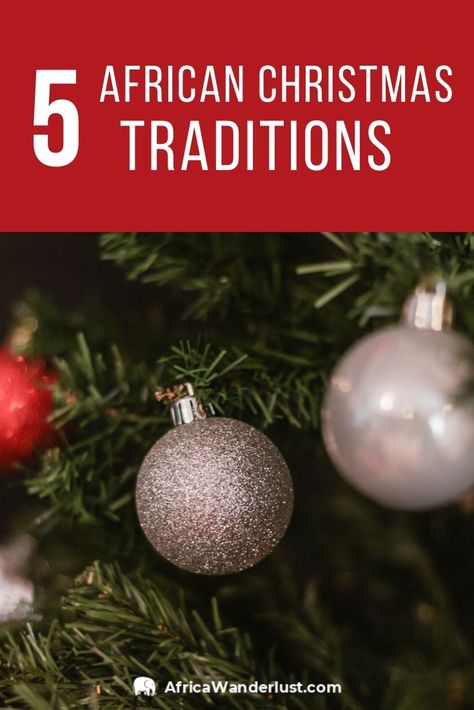 Do you know how Christmas is celebrated in African countries? Read more about Christmas traditions in Africa, e.g. Christmas in South Africa, Uganda, Nigeria... #africa #african #africatravel #uganda #ghana #nigeria #southafrica #africadestinations #traveltips #travelideas #traveldestinations #christmastraditions #christmastravel #christmas South African Christmas Food Ideas, Christmas South Africa, South African Christmas Table, Christmas In Africa For Kids, South Africa Christmas, South Africa Culture, African Christmas Tree, Christmas In Africa, South African Christmas