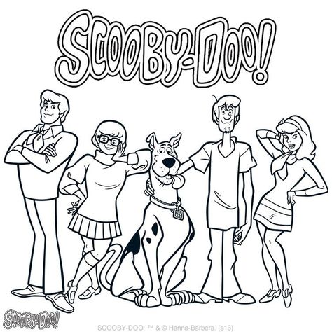 Scooby Doo coloring page Scooby Doo Coloring Pages, Scooby Doo Halloween, Scooby Doo Images, Coloring Book Download, Monster Coloring Pages, Valentine Coloring Pages, Cartoon Coloring Pages, Disney Coloring Pages, Halloween Coloring Pages