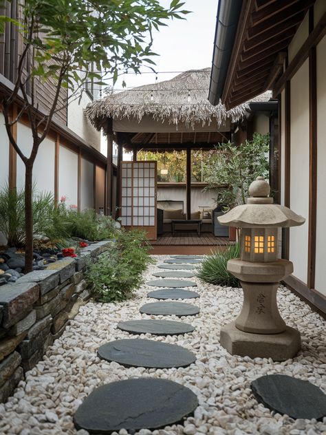 Create your own peaceful retreat with a Japanese-inspired garden! Embrace harmony with stone lanterns, stepping stones, and lush greenery. 🌿✨ Like if you dream of a tranquil space!
.
#homeandgarden #betterhomesandgardens #homegardening #homesandgardens #homegarden #gardenhome #gardeningathome #flowers #plants #beautifulflowers Japanese Pool Garden, Japanese Garden Architecture, Japanese Inspired Front Yard, Asian Garden Backyard, Indoor Japanese Garden, Backyard Japanese Garden, Mini Japanese Garden, Japanese Patio, Courtyard Garden Ideas