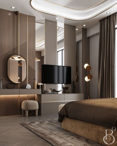 Transform your sleep space into a sanctuary of modern luxury with these elegant bedroom designs. From sleek furniture to sumptuous textures, discover the perfect blend of comfort and sophistication. Follow for inspiration on how to create a stylish and serene bedroom retreat.#ModernLuxury #BedroomGoals #InteriorDesign #LuxuryLiving #HomeDecor #DreamBedroom #BedroomInspo #ChicInteriors #ContemporaryDesign #InteriorInspiration Modern Master Bedrooms Decor Luxury, Modern Luxurious Bedrooms Classy, Elegant Bedroom Design, Bedroom Interior Design Luxury, Wall Panels Bedroom, Wall Panel Design, Modern Luxury Bedroom, Luxury Bedroom Design, Serene Bedroom