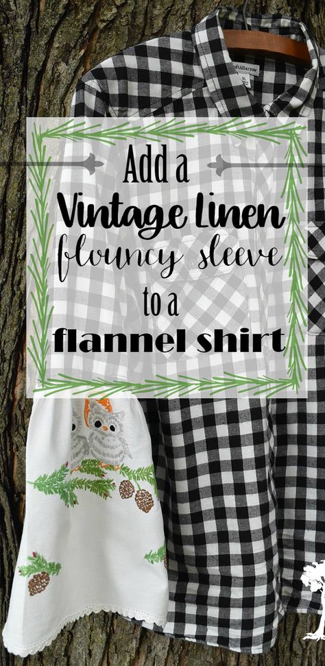 Add Fabric To Shirt, Flannel Shirt Redo Ideas, Painted Flannel Shirt Diy, Recycling Fashion Ideas, Altered Flannel Shirt Ideas, Painted Flannel Shirt, Upcycle Flannel Shirt Ideas, Farmhouse Boutique Ideas, Altered Clothing