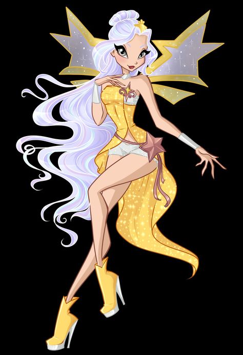 Winx Club Oc Fairy Of The Stars, Winx Charmix Oc, Winx Oc Fairies, Winx Club Charmix Oc, Winx Club Oc, Wings Artwork, Fire Fairy, Wonderland Artwork, Fairy Artwork