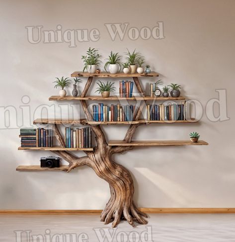 Branch Shelves, Unique Bookcase, Tree Bookcase, Long Floating Shelves, Floating Bookshelf, Tree Bookshelf, Tree Shelf, Bookshelf Art, Wall Mounted Bookshelves