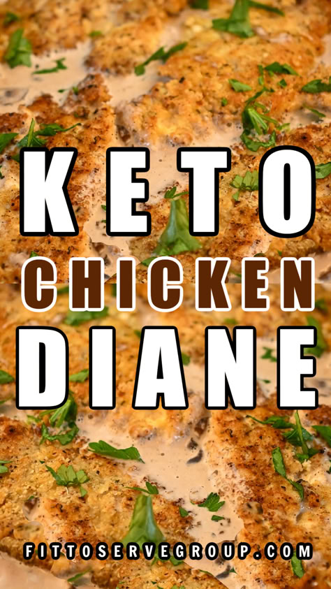 This keto chicken Diane recipe is perfect for those who want a flavorful and easy-to-make meal the whole family will love. Made with tender sautéed chicken breasts and a creamy mushroom sauce, it’s a low-carb and gluten-free Diane chicken recipe.#ketochickenrecipes Keto Cooked Chicken Recipes, Keto Chicken Strip Recipes, Carb Free Chicken Recipes, Keto Chicken And Mushrooms Recipes, Low Carb Chicken Recipes For Dinner Keto, Quick Keto Chicken Recipes, Low Carb Chicken Breast Recipes Easy, Keto Chicken Breast Recipes Crockpot, Low Carb Recipes With Chicken