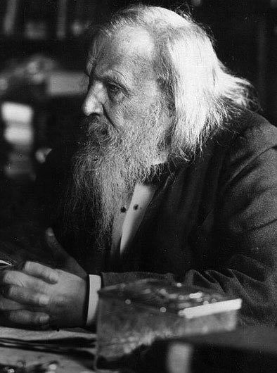 Russian chemist and teacher Dimitri Mendeleev (1834-1907), the scientist credited with creating a complete periodic table. Dmitri Mendeleev, Famous Scientist, Atomic Number, The Periodic Table, Physicists, History Of Science, Nobel Prize, Philosophers, Old Pictures