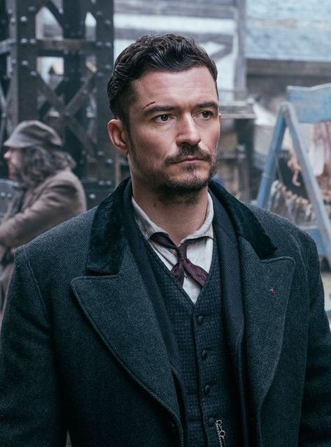 Carnival Row Orlando Bloom, Philo Carnival Row, Orlando Bloom Carnival Row, Rycroft Philostrate, Orlando Bloom Legolas, Carnival Row, Jared Harris, William Turner, New Fantasy