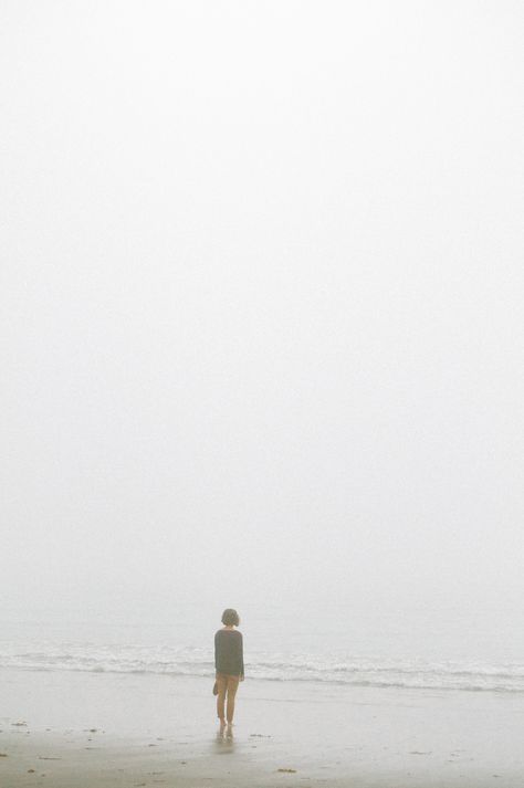 York, Maine - foggy summer morning Loneliness Photography, Aerial Beach Photography, Maine Beaches, Blur Photo, Stormy Sea, House By The Sea, American Wedding, Photography Inspo, Beautiful Nature