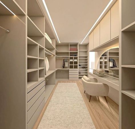 A Walk In Closet, Dream Closet Design, Walk In Closet Design, Closet Design Layout, Interior Design Your Home, Luxury Closets Design, Dressing Rooms, Dream House Rooms, Luxury Homes Dream Houses