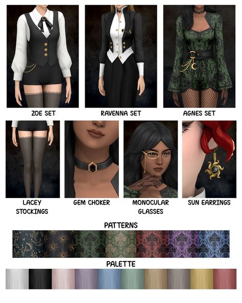 ​﻿﻿Crystals (7items) | Patreon Sims 4 Witch Cc, Sims 4 Cc Goth, The Sims 4 Packs, Sims 4 Mm Cc, Sims 4 Teen, Sims 4 Dresses, Sims 4 Characters, Body Outfit, Sims 4 Mm