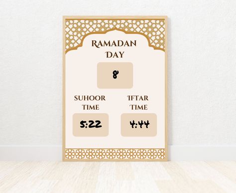 Ramadan Rules, Ramadan Suhoor, Iftar Dua, Ramadan Tracker, Calendar Ramadan, Iftar Time, Ramadan Calendar, Ramadan 2023, Ramadan Kareem Decoration