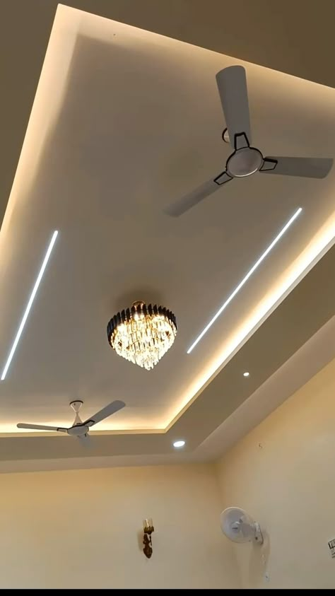 Plain False Ceiling Design For Hall, Fall Ciling Desgin Simple Hall, Simple Ceiling Design, Pop Ceiling Design, Ceiling Design Bedroom, False Ceiling, Ceiling Design, Bedroom Design, Ceiling