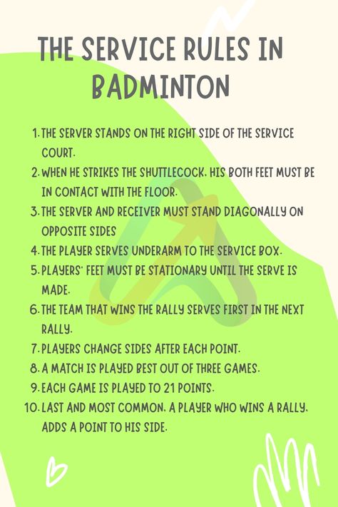 badminton rules Badminton For Beginners, Badminton Score Sheet, How To Get Better At Badminton, Benefits Of Badminton, Badminton Rules, History Of Badminton, Badminton Rules And Regulations, Diy Father's Day Cards, Pe Teacher