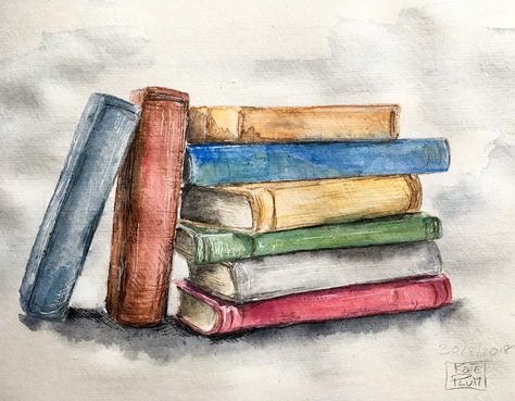 30/8/2018 - daily doodle and August Travel Stories “Not only Travel Stories” (w&n watercolor, Khadi Paper sketchbook, size 21x25cm) . . . @winsorandnewton #winsorandnewton @khadipapers #books #bookstagram #lifestyle #library #watercolour #illustration #watercolorpainting #aquarelle #painting #art #artwork #irishart #artoninstagram #instaart #instaartist #kateplumart #tralee @jacksons_art #dailydoodle #artclickireland #reading #artinireland #水彩 #artists_network #instadaily #sketchbook #artist @ Book Sketches, Khadi Paper, Sketchbook Artist, Aquarelle Painting, Daily Doodle, Watercolor Books, Watercolour Illustration, Book Stack, Easy Art