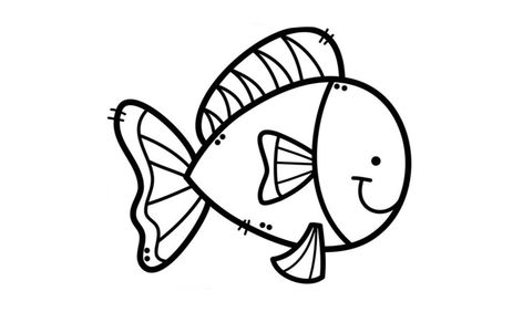 Fish Clipart Black And White, Classroom Easel, Summer Clip Art, Melonheadz Clipart, Creative Clips, Fish Clipart, Preschool Coloring Pages, Color Sheets, Ocean Crafts