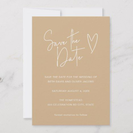 Save The Date Ideas, Modern Script Font, Photo Save The Date, Simple Invitation, Signature Fonts, Wedding Prints, Beautiful Wedding Invitations, Modern Invitation, Date Ideas