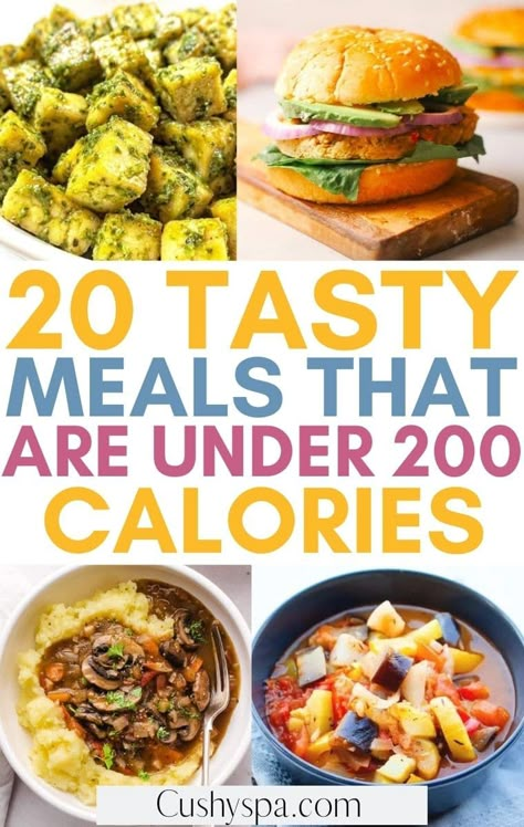 If you are looking for delicious low calorie dinner ideas to eat on your weight loss journey you need to know these great under 200 calorie meals to make. Make these easy healthy dishes and enjoy eating more low-calorie meals. #LowCalorie #recipes Recipes Under 200 Calories, Meals Under 200 Calories, Healthy Low Calorie Dinner, Crockpot Recipes Ground Beef, Low Calorie Dinner, Low Calorie Lunches, 200 Calorie Meals, Low Cal Meals, Crockpot Recipes Chicken