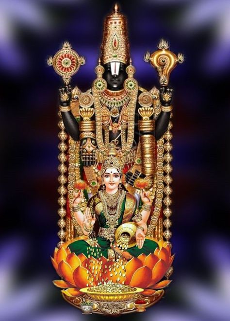 Lord Venkateswara With Lakshmi Devi, Balaji With Lakshmi Hd Wallpaper, Perumal Lakshmi Images Hd Wallpaper, Vengadachalapathy Images, Lakshmi Venkateshwara Photos Hd, Gomatha Images, Lakshmi Venkateshwara Photos, Lord Venkateswara Images Original, Tirupati Balaji Hd Wallpapers