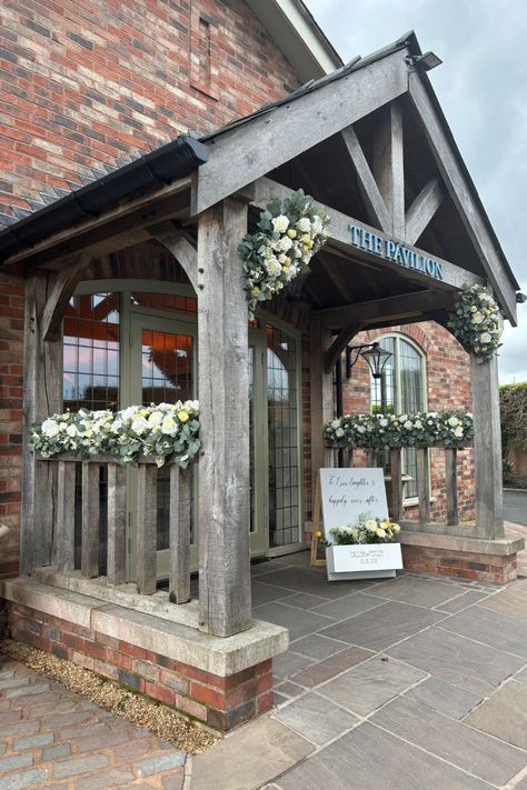 Beautiful ivory and lemon floral installation for a spring wedding reception.  Designed by Cheryl Louise with luxury faux eucalyptus, peonies, roses and wild hydrangeas. 
Venue: The Pavilion at Colshaw Hall, Cheshire, UK

#weddingflowers #colshawhallweddings  #venueflowers #weddinginstallations #floralhire Colshaw Hall, Spring Wedding Reception, Cheshire Uk, Lemon Wedding, Lemon Flowers, Faux Eucalyptus, Floral Installation, Silk Arrangements, Happy Bride