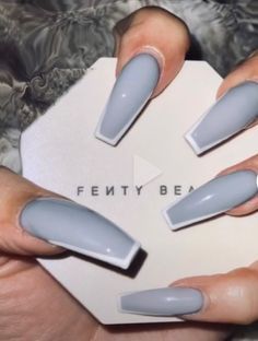 Nails Classy, Ombre Acrylic Nails, Edgy Nails, Classy Acrylic Nails, Long Acrylic Nails Coffin, Coffin Nails Long, Acrylic Nails Coffin Short, Nails Gel, Square Acrylic Nails