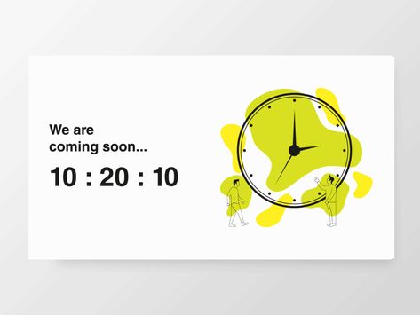 Countdown Timer - Daily UI challenge 014 by Anuj Bhavsar Daily Ui, Countdown Timer, Design Ui, Ui Design, Global Community, Creative Professional, Novelty Sign, Graphic Design, Design