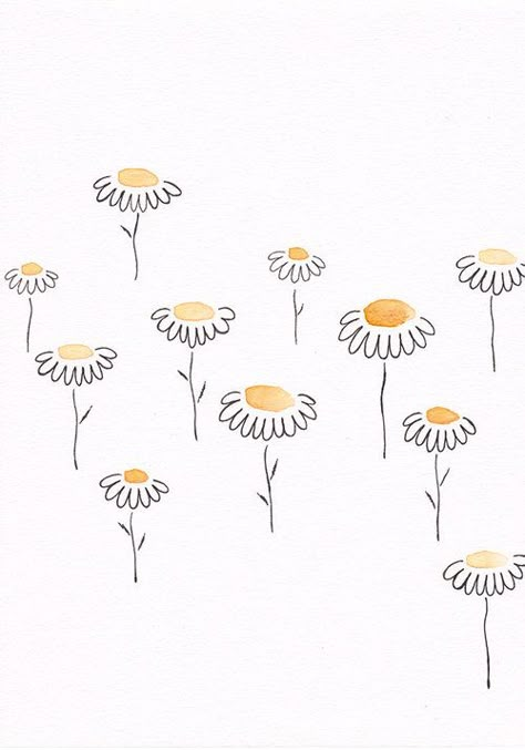 Wallpapers daisy flower print pattern colours Modele Zentangle, Oodles Of Doodles, Pola Sulam, Trendy Flowers, Flower Doodles, Bullet Journal Doodles, Journal Doodles, Bullet Journal Inspiration, Doodle Drawings