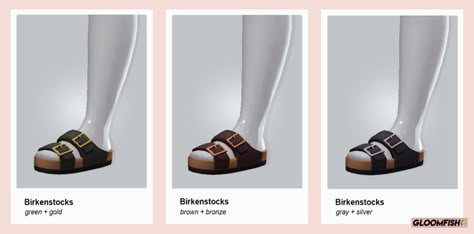 BIRKENSTOCKS | gloomfish on Patreon Los Sims 4 Mods, Alpha Cc, Die Sims 4, Cc Shoes, Sims 4 Cc Shoes, Sims 4 Mm Cc, Play Sims, Sims 4 Mm, Sims 4 Cc Furniture