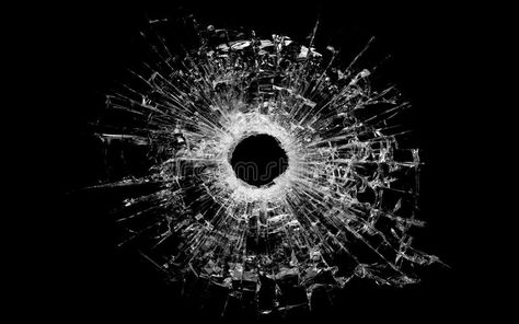 Bullet hole in glass isolated on black. Bullet hole in glass - real bullet hole , #AFF, #glass, #isolated, #Bullet, #hole, #bullet #ad Cracked Phone Screen, Broken Phone Screen, Broken Iphone Screen, Bullet Hole, Broken Phone, Broken Screen Wallpaper, Cracked Screen, Broken Screen, Phone Screen Wallpaper