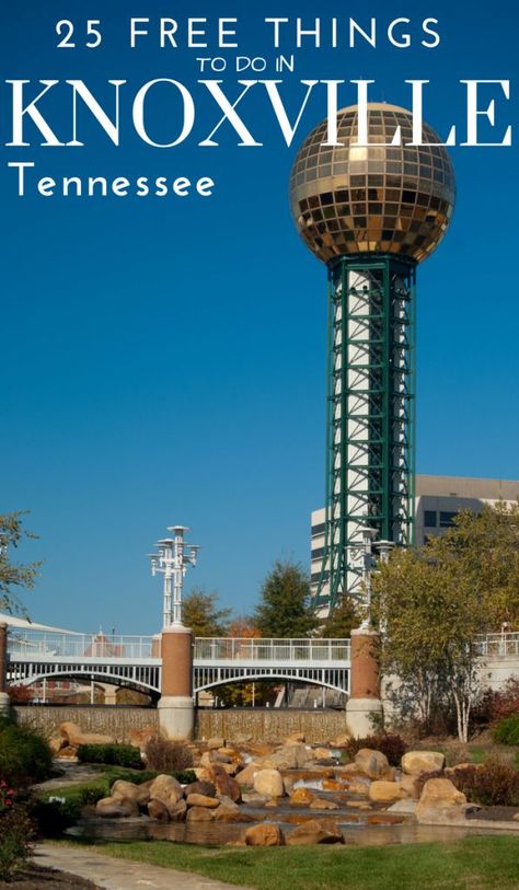 Downtown Knoxville Tennessee sunsphere. free things to do in knoxville tn Knoxville Tn Things To Do In, Things To Do In Knoxville Tennessee, Things To Do In Knoxville, Tennessee Adventures, Ut Knoxville, Tennessee Summer, Travel Nashville, Travel Tennessee, Visit Tennessee