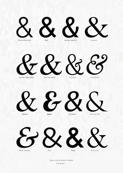 Ampersand Poster Alphabet Design Fonts, Ampersand Tattoo, Fancy Fonts Alphabet, Abc Design, Poster Fonts, Dream Symbols, Lettering Alphabet Fonts, Fancy Fonts, Alphabet Design