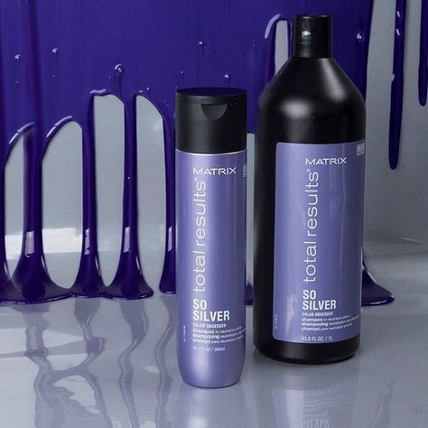 Lather up with a purple shampoo and neutralise yellow tones. . Big bottle sale on now. Shop online and in store. #matrixtotalresults #bigbottlesale #upsizeyourshampoo #sosilver #purpleshampoo Matrix Total Results, Silver Shampoo, White Shades, Big Bottle, Hidden Beauty, Clarifying Shampoo, Best Shampoos, Purple Shampoo, Hair Shows