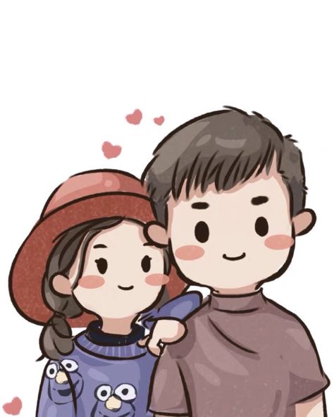 Turn people into cartoon character #drawing #cartoon #cartoonportrait #art Valentine Cartoon Drawings, Character Drawing Cartoon, Cute Cartoon People, Cartoon Character Drawing, Kawaii Couple, Valentine Cartoon, Cute Bunny Cartoon, Chibi Anime Kawaii, Family Cartoon